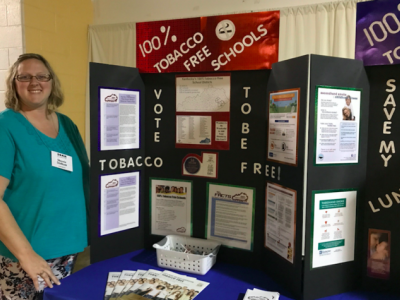 Sherrie Stidham is hoping to facilitate a transition to 100 percent Tobacco-Free schools in Letcher and Perry Counties