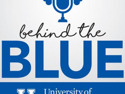Behind the Blue graphic