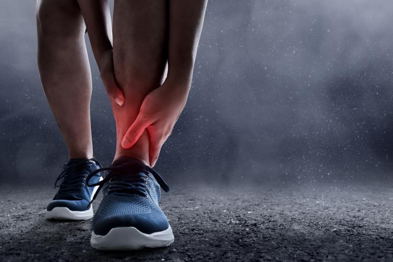 Do you have a history of ankle sprains?