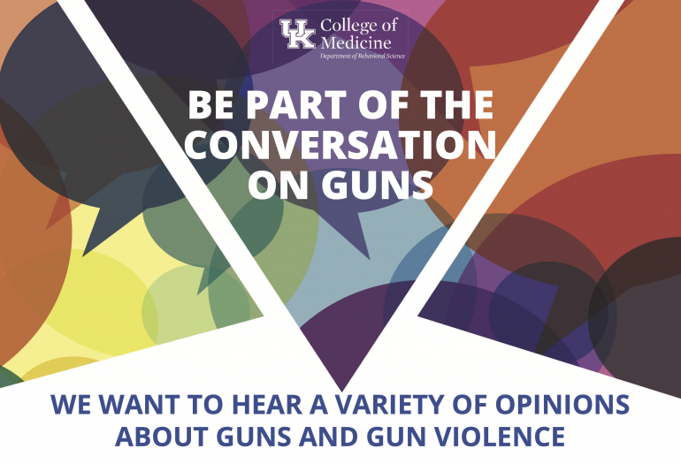 BE PART OF THE CONVERSATION ON GUNS