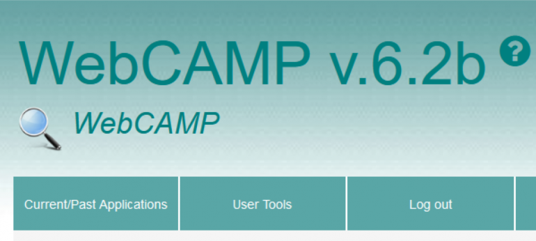 Webcamp screenshot