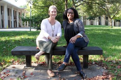 Aime Kunes and Lateisha Owsley, Community Health Worker for Wellness, Health & You