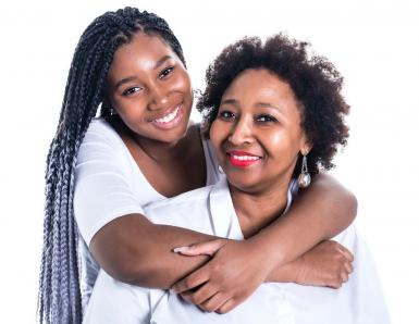 mom and daughter, mom and teen