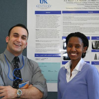 Poster presenters at 2010 CCTS conference